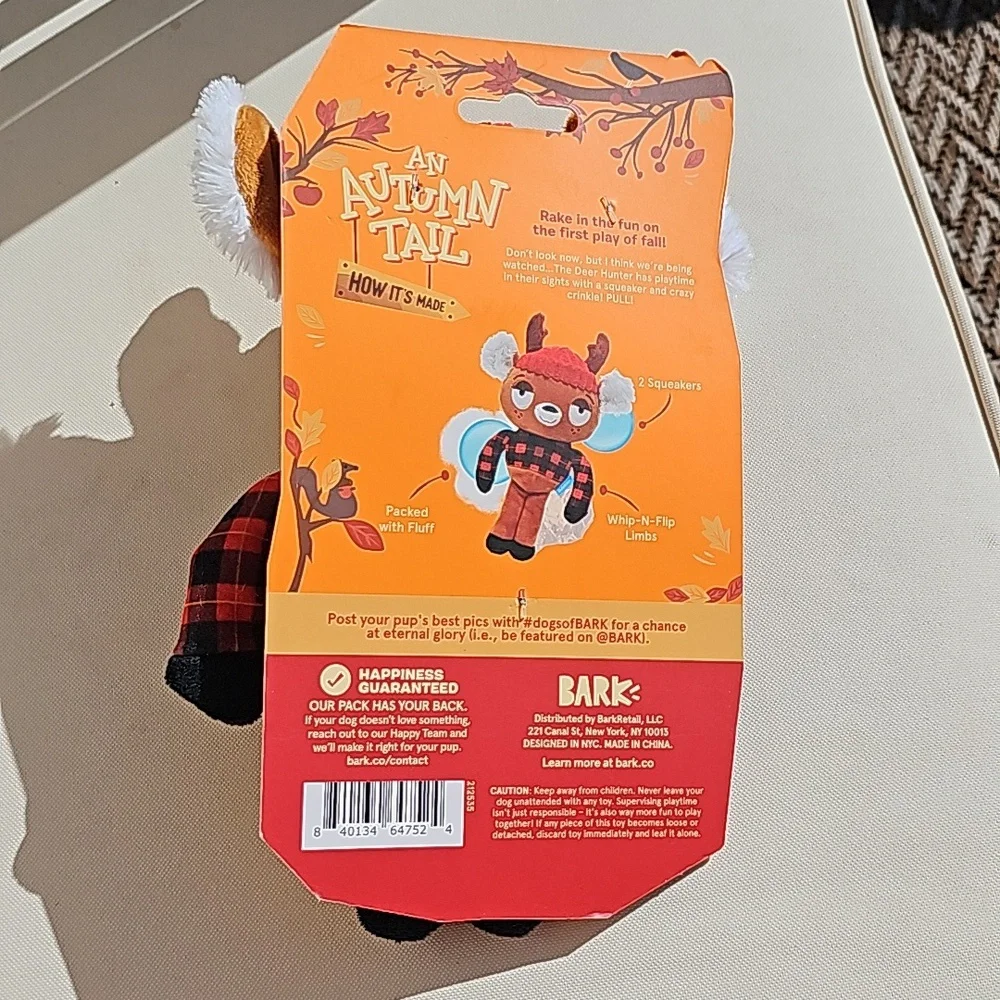 Bark dog toy